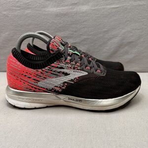 Brooks Ricochet Womens Size 7.5 (B) Shoes Black Pink Athletic Running Sneakers
